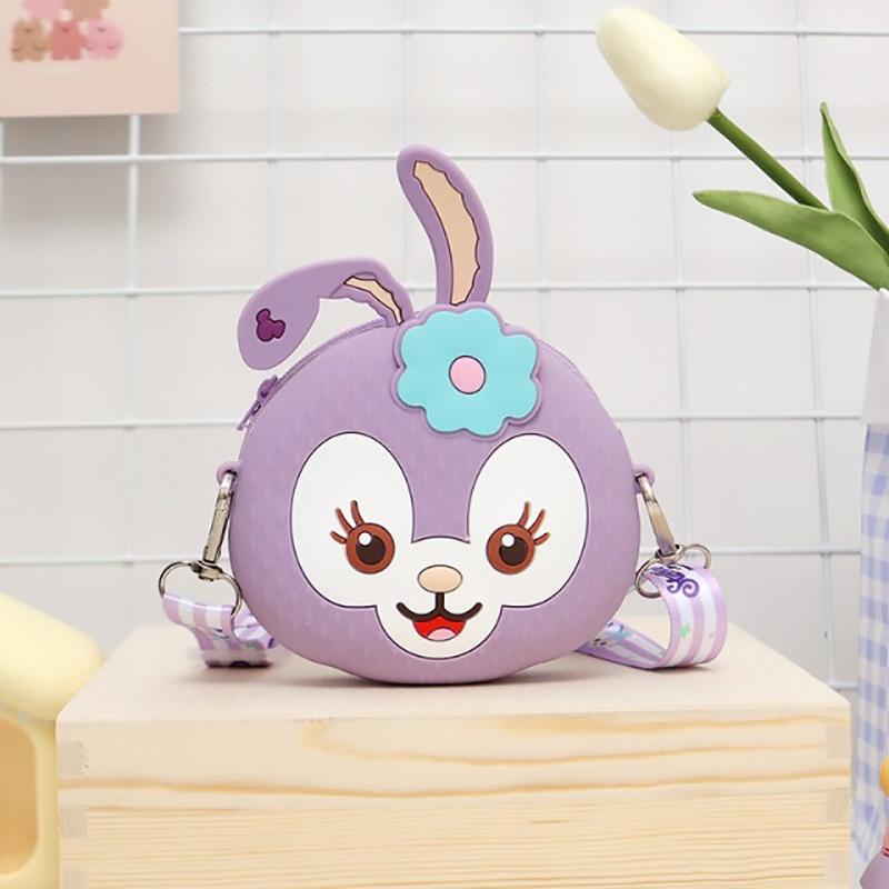 Tsabit Tas Silikon Anak Dompet Koin Selempang Karakter Lucu Fashion Stellalou 3