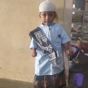 [BELI 2 STEL DAPET 1 SAJADAH] NURAZ KIDS SARKOCI (SARUNG INSTAN KOKO PECI  ) Anak Usia 1-10 Tahun Baju Bordir Motif Muslim Nyaman Peci Setelan Lembut Panjang Koko