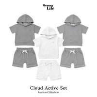 Gambar MemoryLife - Cloud Active Set | Setelan Premium Anak Unisex | Untuk Anak Umur 6 Bulan - 5 Tahun - Mist, 5Y dari MemoryLife Shop Kota Administrasi Jakarta Utara 1 Tokopedia