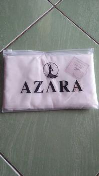 Product Review of Azara Sultan Voal Polos Hijab Segiempat Bahan Voal Premium Metal Logo Pouch / Logo Print Kemasan Plastik ukuran standar from E**i 1