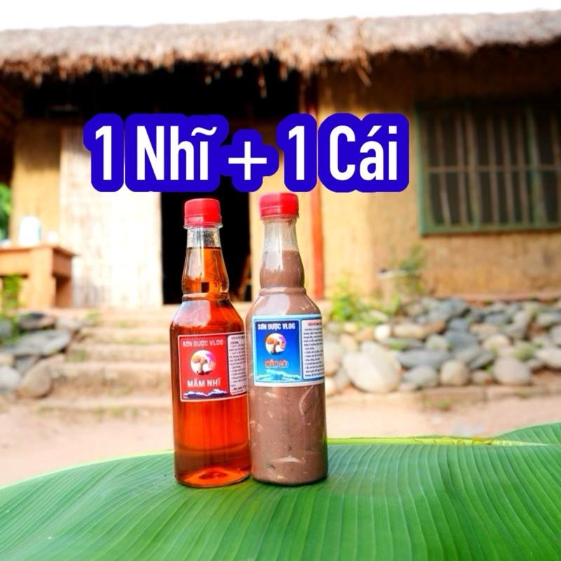  combo : 1 mắm nhĩ 500ml+ 1 mắm cái 500ml 