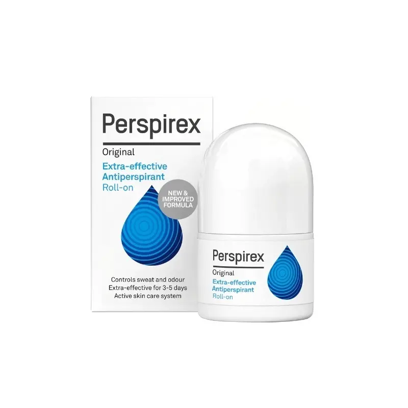 Perspirex Antiperspirant Original 5 ml Roll On - Deodoran Ketiak Mengurangi Keringat dan Bau Badan 3-5 Hari Deodorant 1
