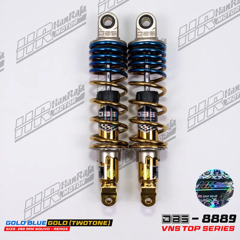 SHOCK DBS 8889 TOP UP AEROX 155, NMAX NEW, NOUVO, NMAX OLD, PCX 150 SKOK NON TABUNG back shocks 1