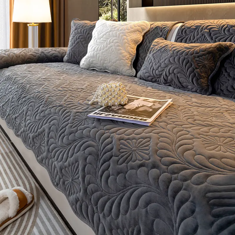 Sofa cover, L section, 2 or 3 seats, sofa bed cover, all kinds of sofa cover, sofa bed cover 2 seats black waterproof non-slip washable modern cotton