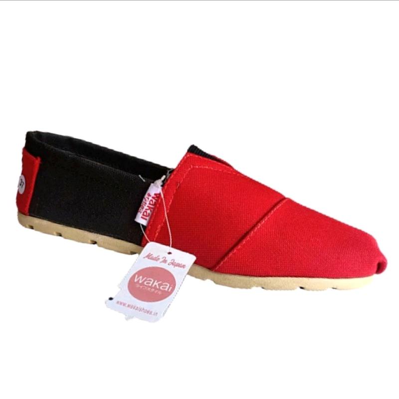 [BISA COD] PROMO Sepatu Wakai Casual Canvas Cewek dan Cowok Ukuran 36-43 rubber imut 5