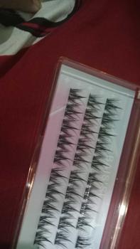 Product Review of [TANPA LEM] BAISISI Bulu Mata Palsu Individual Lashes Z11 Korean Segmentasi + FREE TWEEZER | eyelash extension | Douyin Lashes | Eye Make Up from a** b**? 0