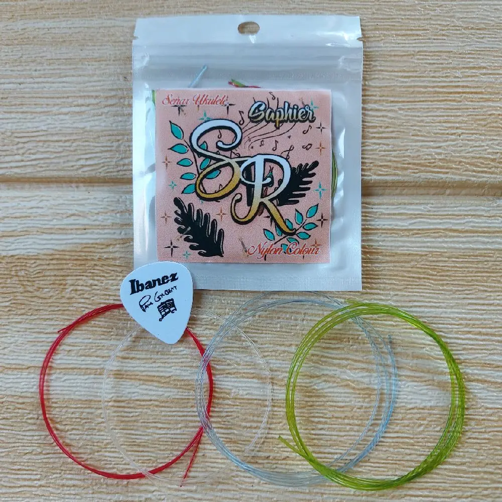 Senar Gitar Ukulele Bahan Nylon Warna
