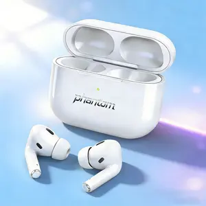 GreatWall phantom P05 Earphone Bluetooth Nirkabel Noise Cancelling, Panggilan HD, 30 Jam Daya, Tanpa Delay Gaming, Bass Padat, IPX7 Anti Air, Cocok Android & iPhone, Harga Terjangkau