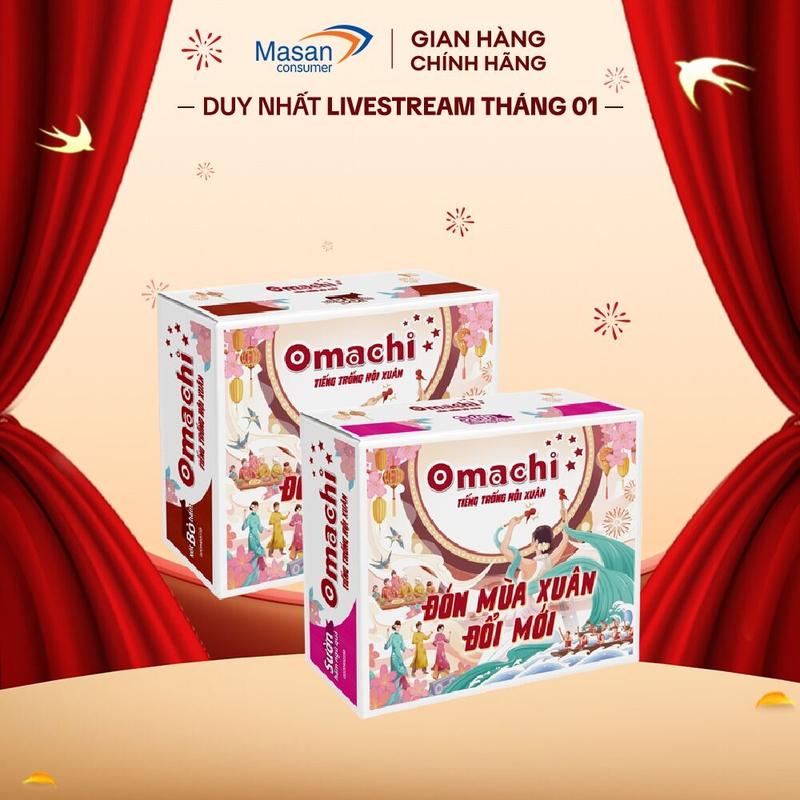  Combo 2 gồm thùng mì dinh dưỡng khoai tây Omachi sườn hầm ngủ quả + Mì dinh dưỡng khoai tây Omachi xốt Bò hầm 30gói x 80gr 
