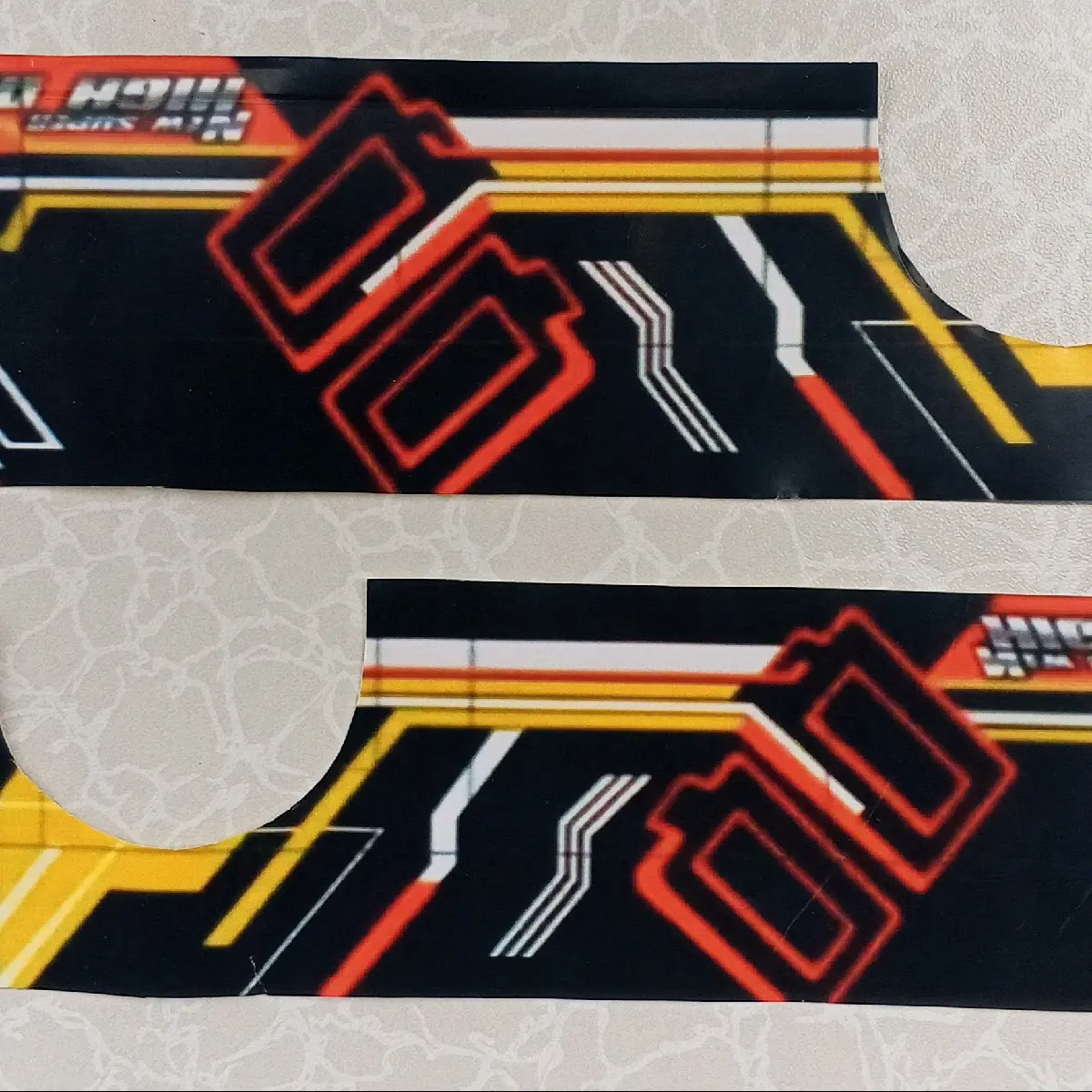 Stiker Livery miniatur bus Vegass