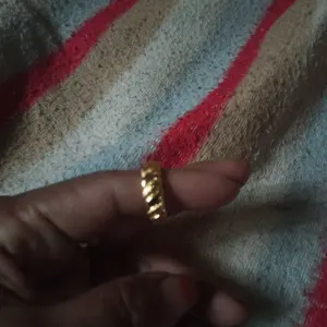 NEW CINCIN KOIN logam 1991 Motif Rantai Lapis Emas Anti Karat Tidak mudah Luntur ( FREE COD ) harian cincin  melingkar  di  jari  manis  aesthetic