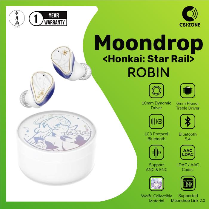 Gambar Moondrop x Honkai Star Rail ROBIN Limited Edition True Wireless TWS Earbud dari CSI-ZONE Kota Administrasi Jakarta Pusat Tokopedia