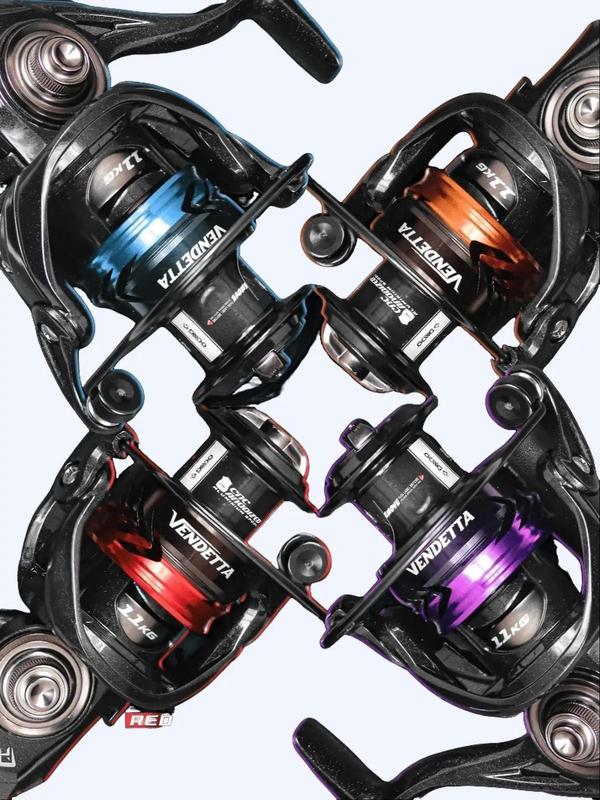 REEL SPINNING 6+1BB POWER HANDLE FULL SEAL BEARING MERK DAIDO VENDETTA SERIES Pancing 0