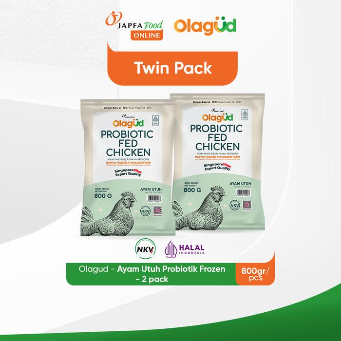 Gambar Olagud Ayam Utuh Probiotik Frozen 800gr - Isi 2 pack dari Japfa Food Online Kab. Tangerang Tokopedia