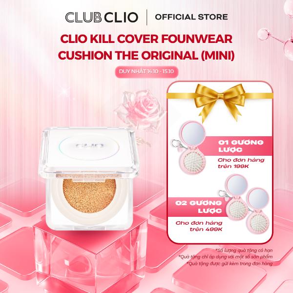 Phấn Nước Che Phủ Hoàn Hảo CLIO Kill Cover Founwear Cushion The ORIGINAL SPF50+/PA+++ (Minisize 5g)