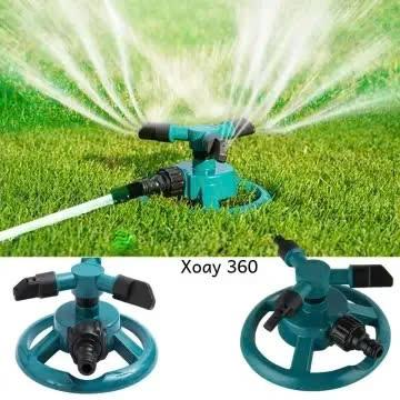Vòi tưới cây xoay 360 độ có đế  - Vòi phun nước tưới cây,Làm mát mái nhà bằng nhựa tự động xoay 360 độ