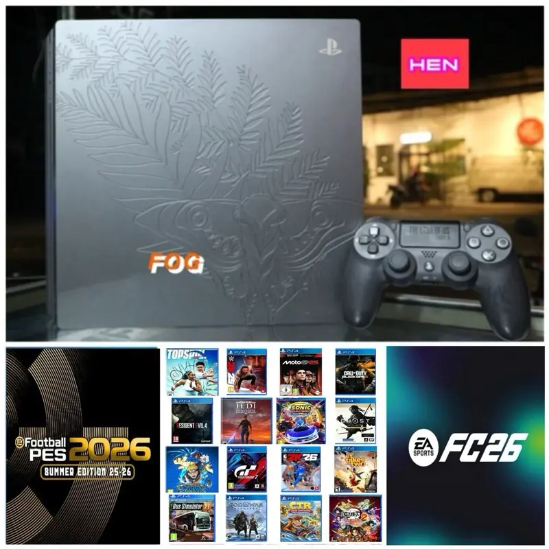 PS4 Pro 1tb The Last Of Us 2 edition Hen
