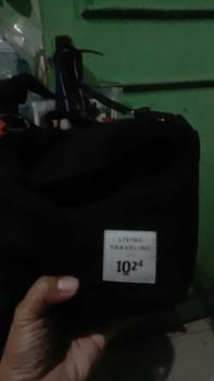 Product Review of TAS SELEMPANG MINI TAS KANVAS DAILY Canvas hitam handbags tote bag mini from i** i**y 0