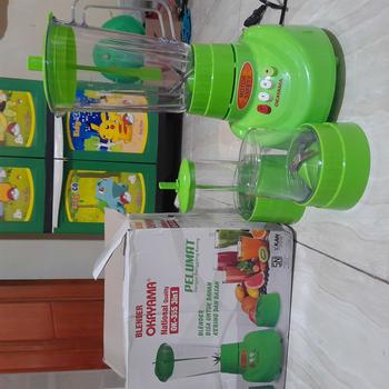 Product Review of BLENDER PLASTIK OKAYAMA BLENDER 3 IN 1 OK-355 3 tabung from z**e 0