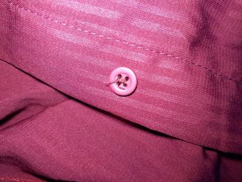 Product Review of Wispie Girl Boss Fitted Shirt | Kemeja kerja wanita fit garis stripe karet Lembut pink hijau biru from f**y 0