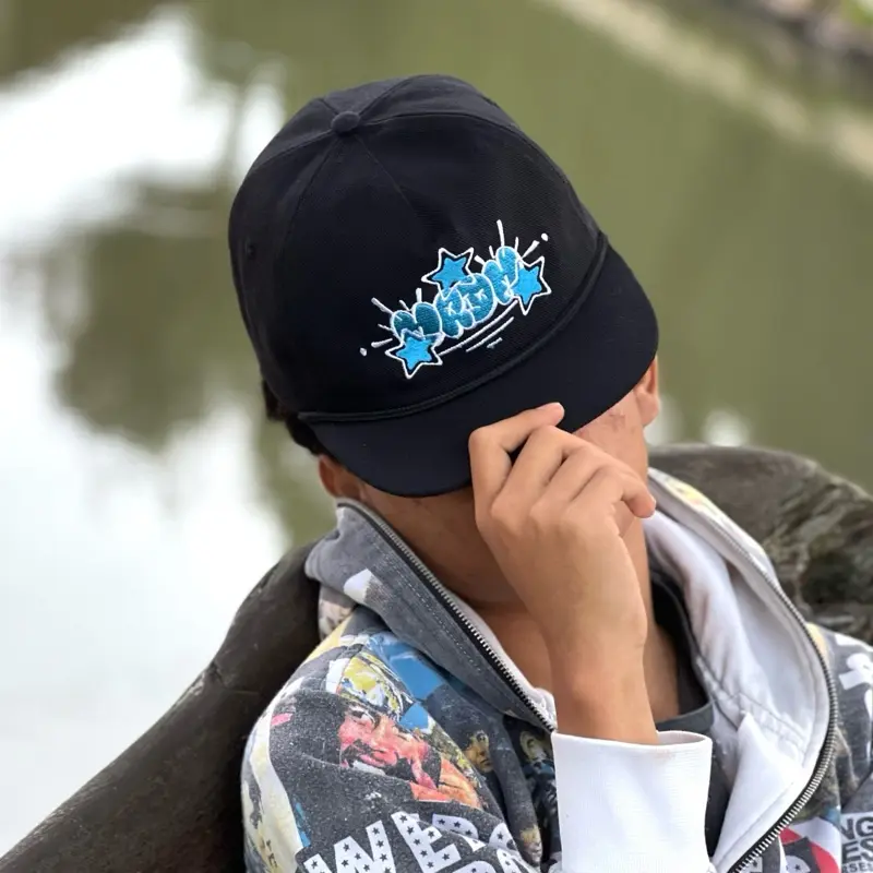 Topi RopeHat Black Mrdm STRY Hitam Dewasa 5