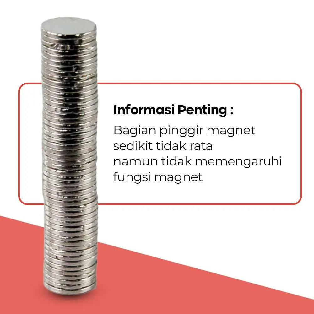 8x1mm 50 PCS - M35 Silver