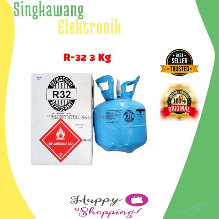 REFRIGERANT / FREON TABUNG MINI R32 3 Kg 0
