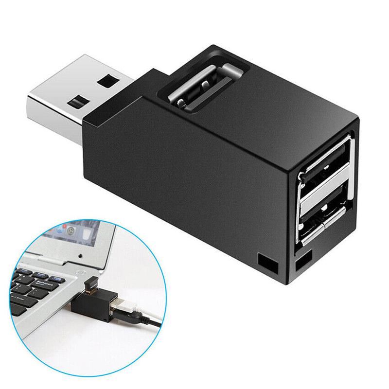 Unitek Mini Super Speed USB 2.0 Hub 3 Port - Y-2153 - Black - Shop ...