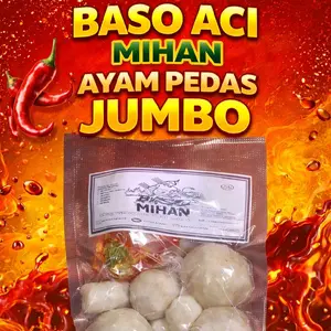Baso aci isi ayam suwir jumbo pedass murah bisa COD Makanan Food Instan