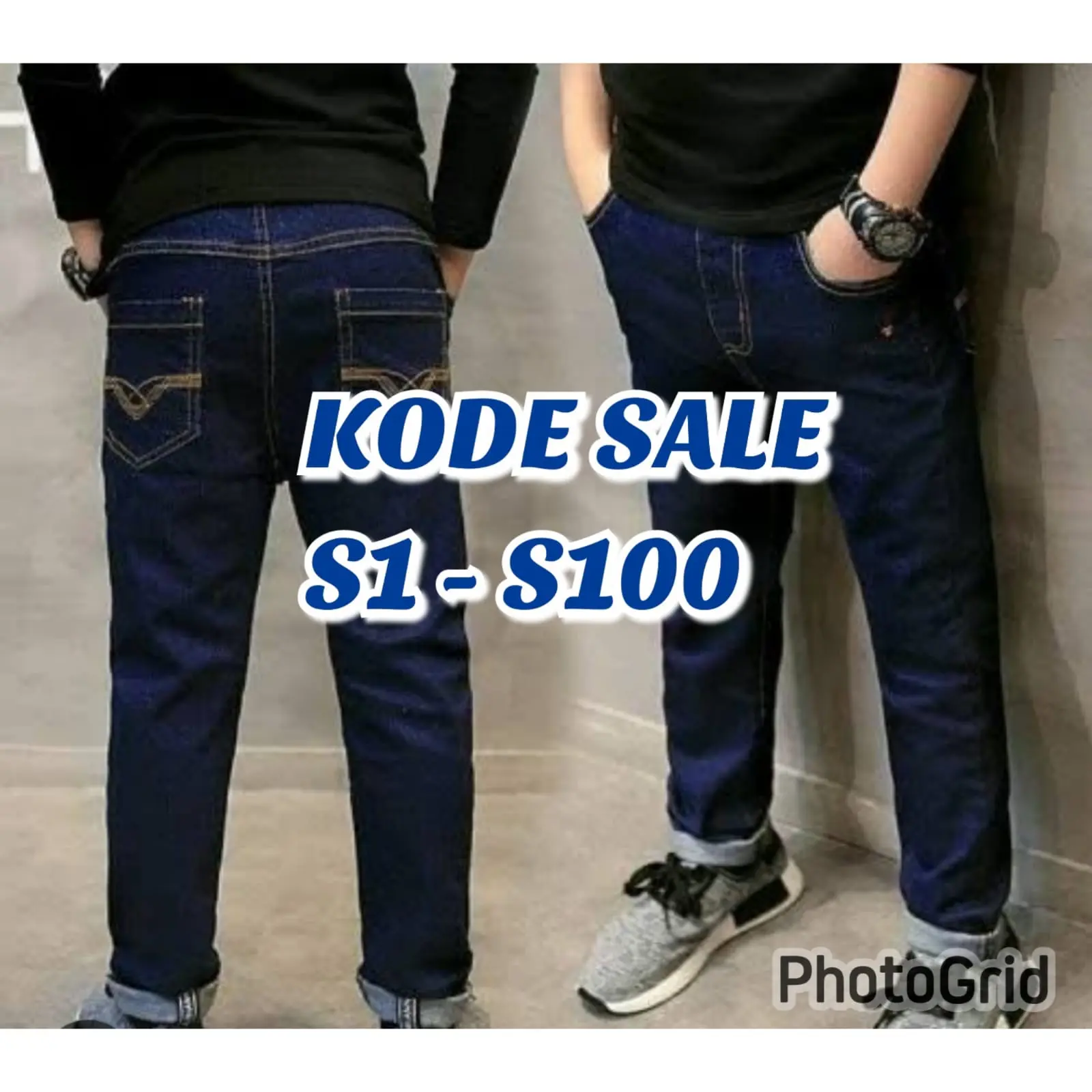 SALE JEANS ANAK KODE S1-S100 KHUSUS LIVE STREAMING