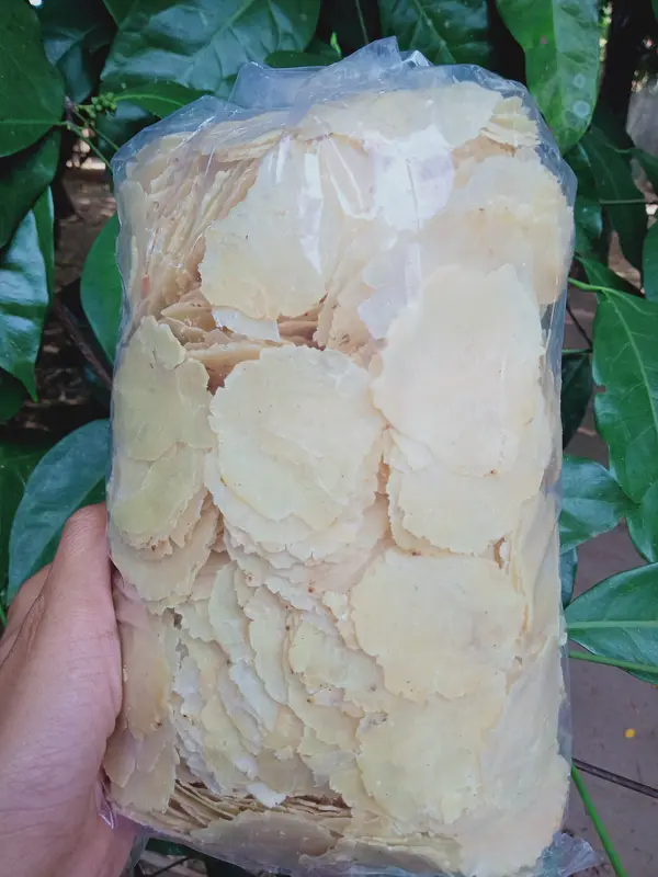 EMPING MELINJO 1 KG KERING PASAR ASLI KEBUMEN - Makanan, Snack Food, Cemilan, Keripik  Goreng 2