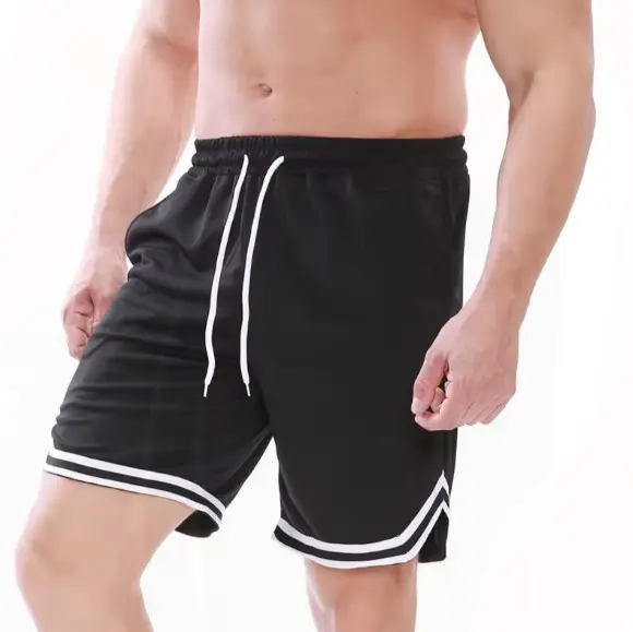 MZA - Celana Basket Celana Gym Fitness Running - Ideal untuk Olahraga - Sport Abu 0