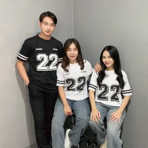 PLATINUM WORLD T-Shirt Baju Kaos 22 Unisex Couple Catton 24s Premium Quality s2