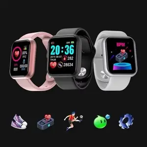 Jam Tangan Pintar Bluetooth Android Digital Sport Smartwatch Notif Whatsapp Wa Telp Sms Sensor Detak Jantung Anti Air Anak Pria Wanita Dewasa