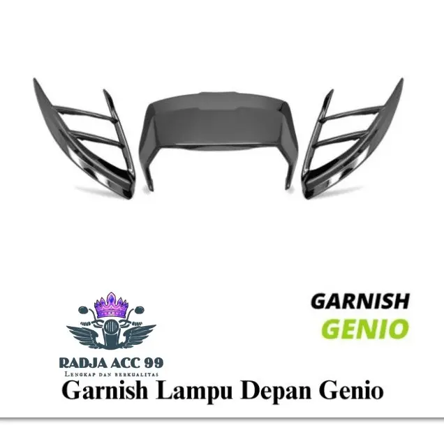 Garnish Lampu Depan Genio Garnish Genio Cover Lampu Depan Genio