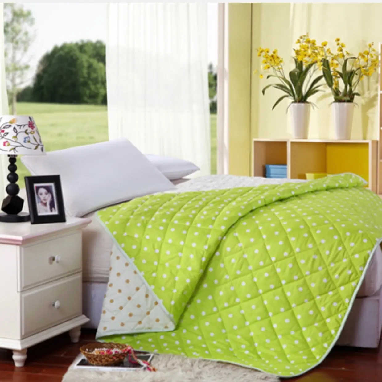 NEW ARRIVAL PREMIUM QUALITY thin quilt / blanket many size and design LOWEST PRICE red set