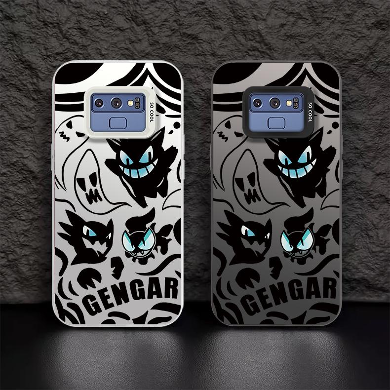Casing hp GalaxyNOTE9 Shell perak berwarna case Pok é mon gengar Hantu Hitam Corak kartun penjualan panas Kasus telepon pria Casing hp GalaxyNOTE9 Shell perak berwarna case Pok é mon gengar Hantu Hitam Corak kartun penjualan panas Kasus telepon pria