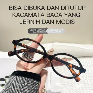 [On Salel COD Kacamata baca Reading Glasses Fashion Korea Anti Radiasi Blueray Frame Wanita Anti radiasi biru anti Radia Reading Glasses