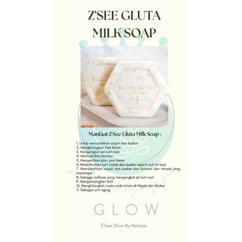 ZSEE Glow GLUTA MILK SOAP 4