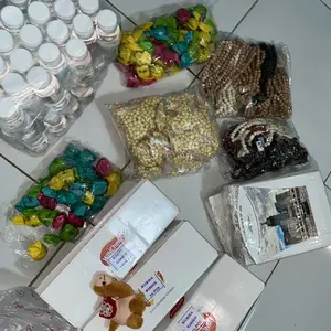 Paket Hemat Tasbih 25pcs Oleh-oleh Haji dan Umroh isi Air Zamzam