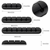 Gambar Kabel Holder Cable Organizer Tempel - 3 / 5 / 7 Lubang - 3 Lubang dari onefiber Kota Bandung 3 Tokopedia