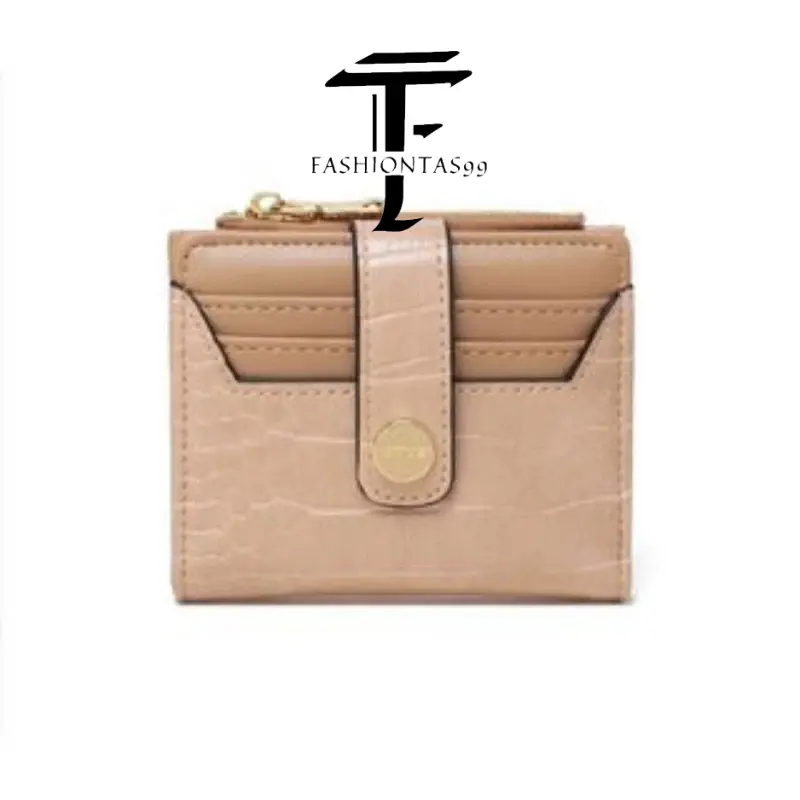 Dompet Mini Lipat Croco Biasa - Dompet Lipat Mini Terbaru Kulit Wanita 3