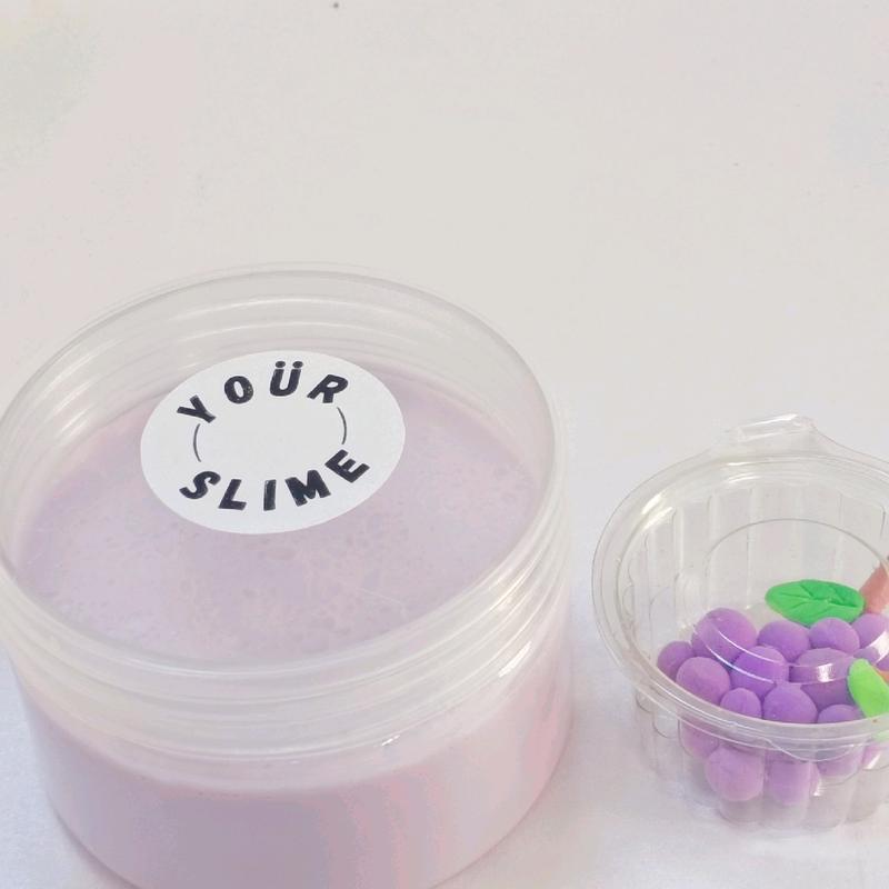 Grapes Slime by Your.Slime (Slime + Clay) Mainan 3
