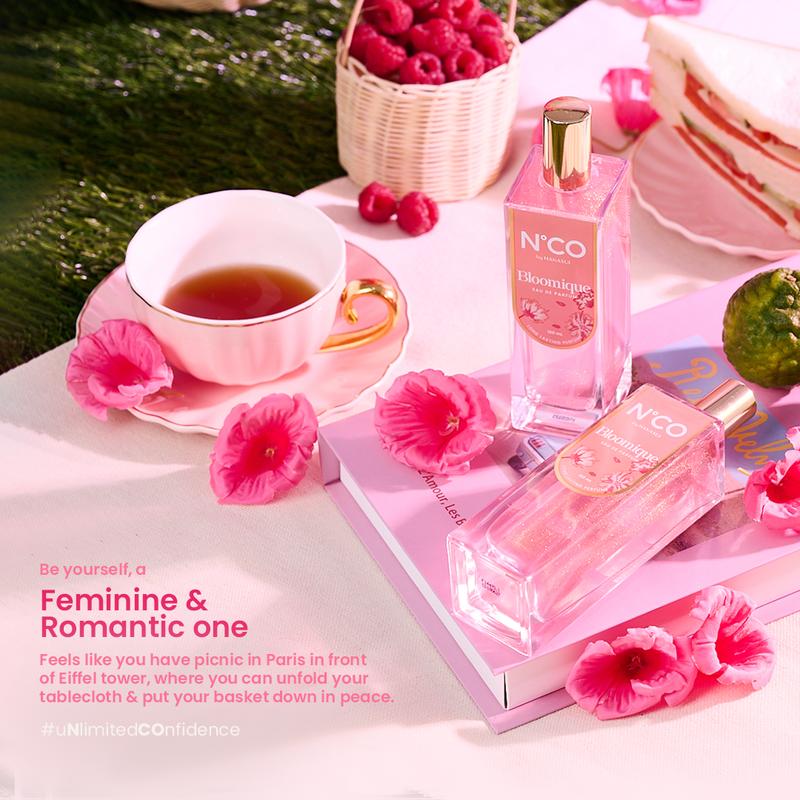 NCO Bloomique EDP - Eau De Perfume Parfum Wanita Wangi Tahan Lama Bunga Lily Perempuan Violet 1