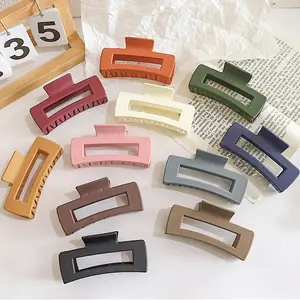 JEPIT RAMBUT SALON MODEL KOTAK BOLONG 8CM JEPITAN JEDAI RAMBUT MATTE PREMIUM GAYA KOREAKOREA