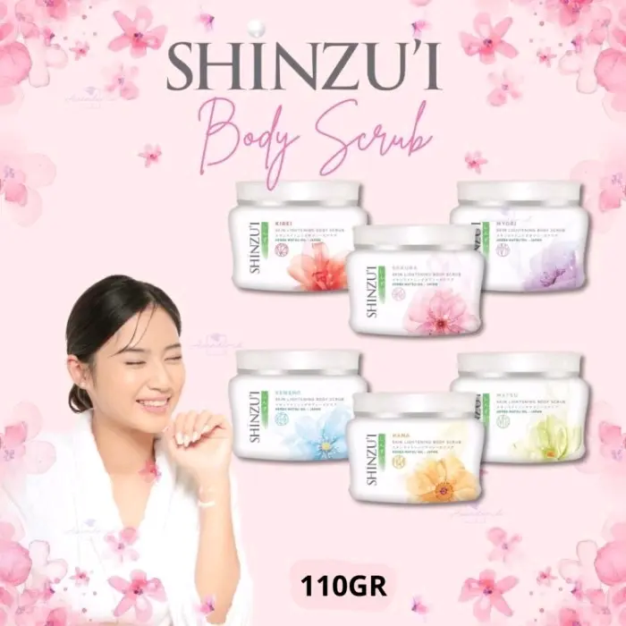 shinzui skin lightening body scrub 110gr 0