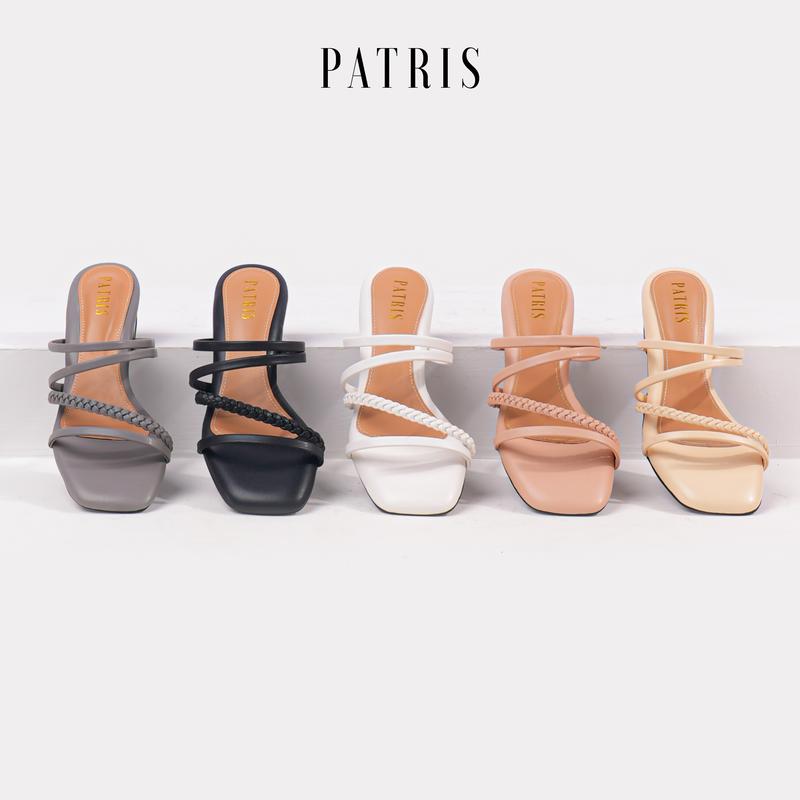 PATRIS Edrea Sandal Wanita Heels / Hak 3 Cm Black 2