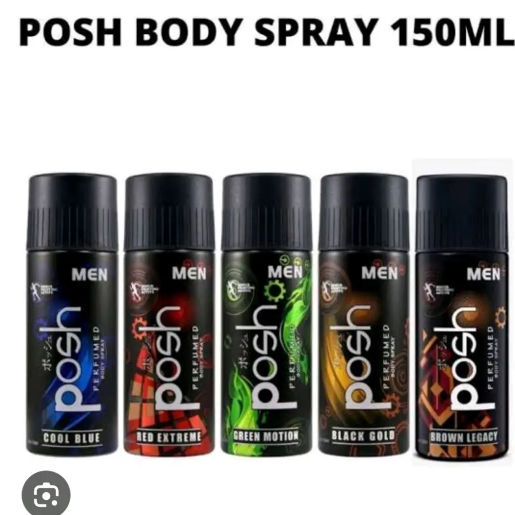 Parfum Pria Extension POSH Men Body Spray 150ml - Alis Wangi Tubuh Wanginya