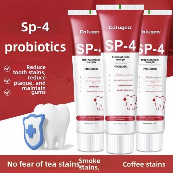 Ap4 Toothpaste SP4 Toothpaste, Probiotic Whitening, Brightening, Suitable for - TikTok ...