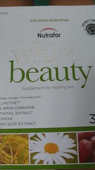 Product Review of nutrafore white beuaty 30 ready stok from A**h 0